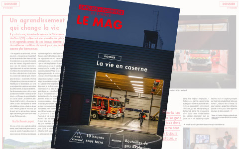 magazine des sapeurs-pompiers