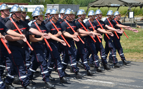 Pompiers défilé 14 juillet 2018