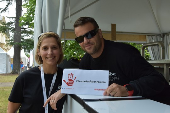 Cyril et Stéphanie, bénévoles Festival ODP 2019