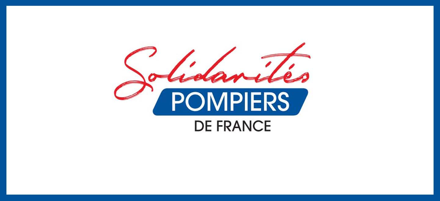 Bannière Solidarité pompiers de France