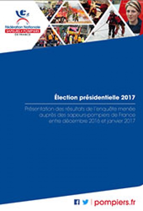 Election présidentielle : résultats enquête sapeurs-pompiers