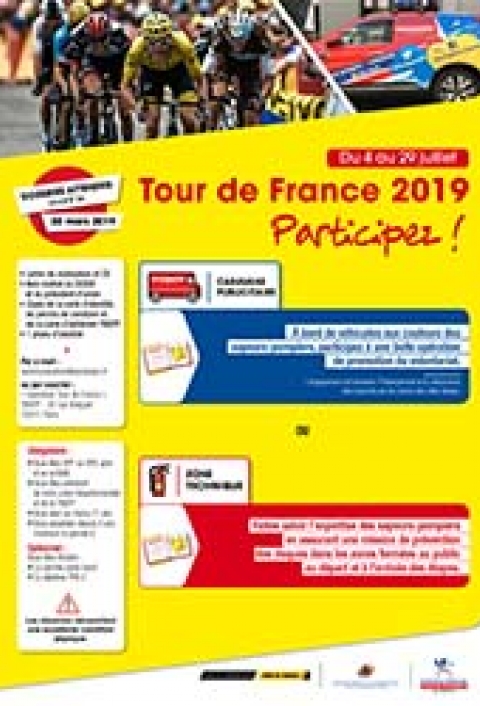 Tour de France 2019 - Appel à candidatures